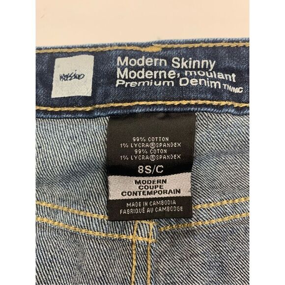 Mossimo modern skinny jean size 8 short  - Picture 5 of 5